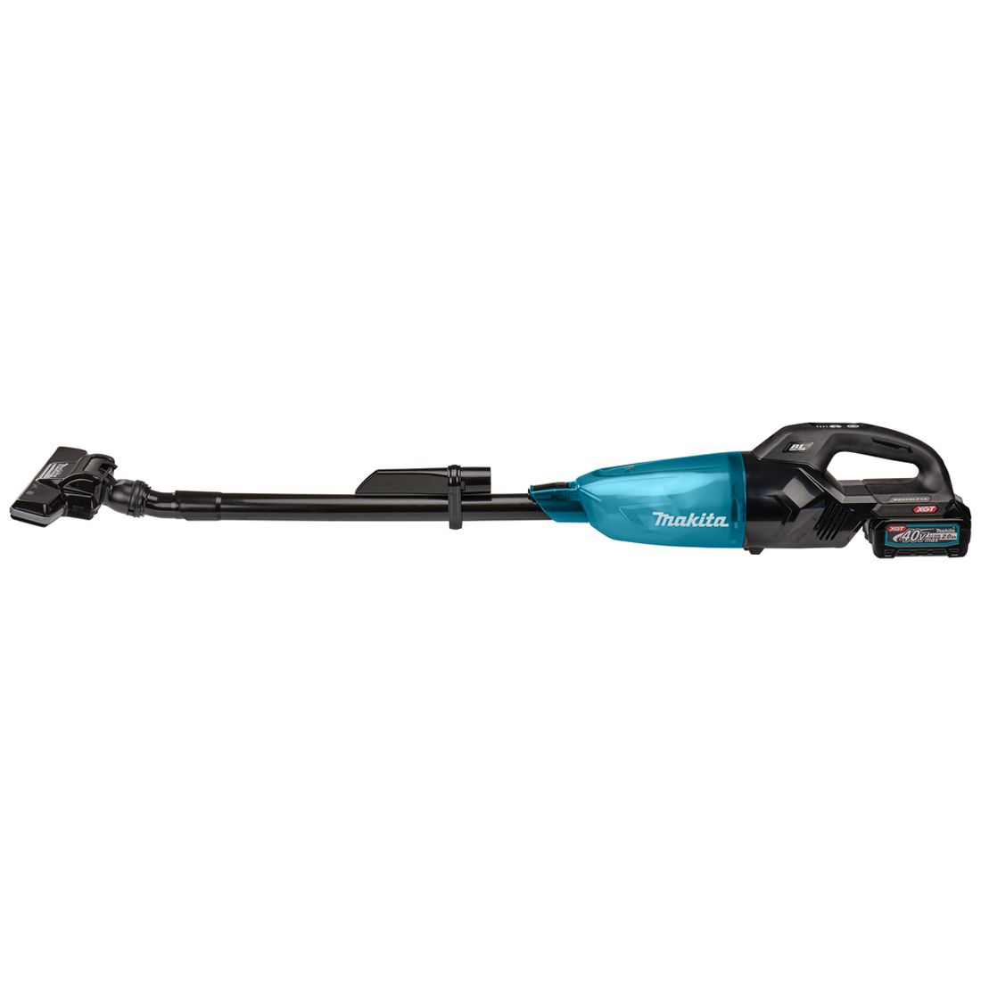 Makita 40V XGT Cordless Stick Vacuum | 2 Batteries, HEPA, 116 Min Runtime