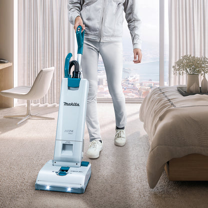 Makita DVC560PT2 Cordless Upright Vacuum | Twin 18V, HEPA, 5L Capacity