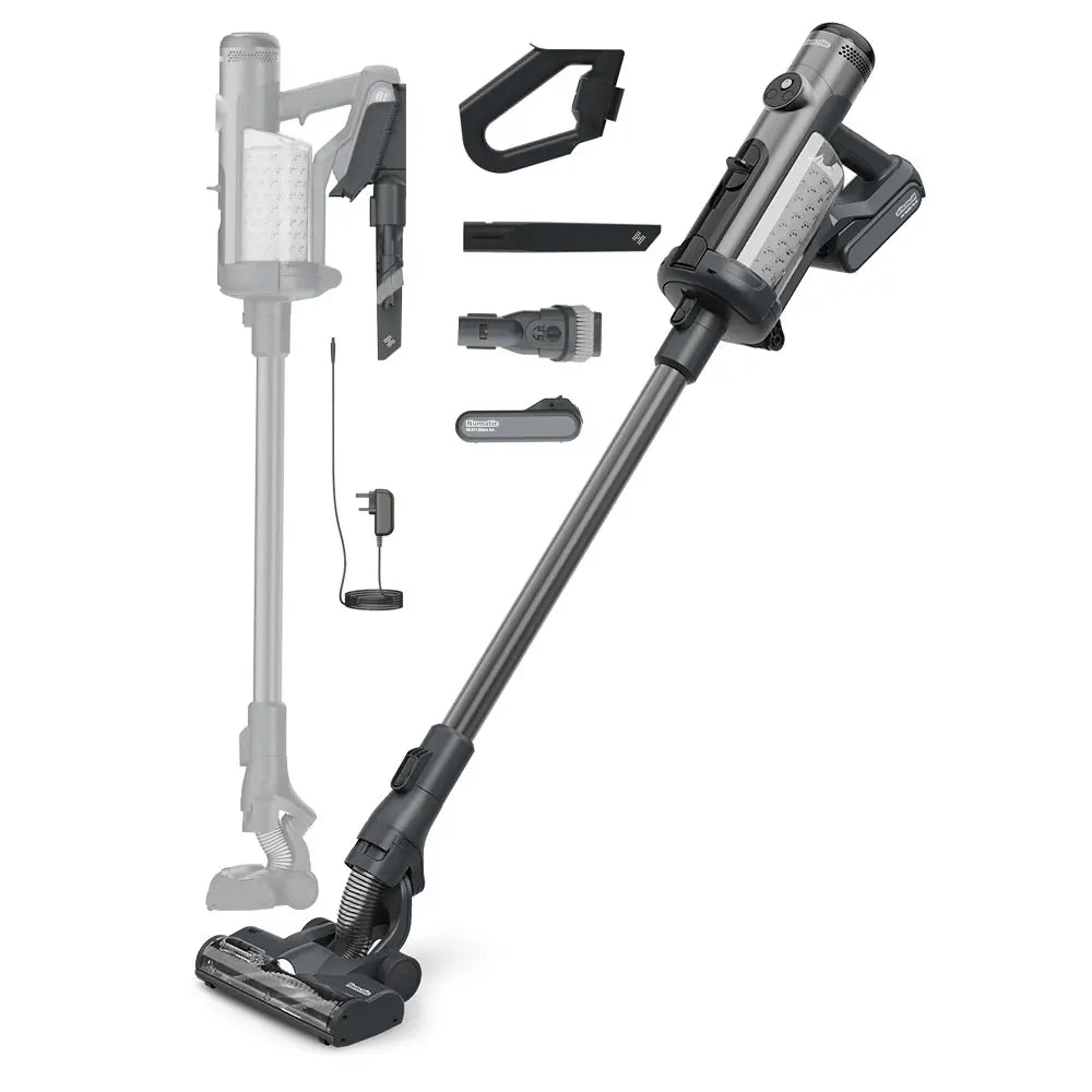 Numatic NQ100 Quick Cordless Vacuum | 120 Min Runtime, 2 Batteries