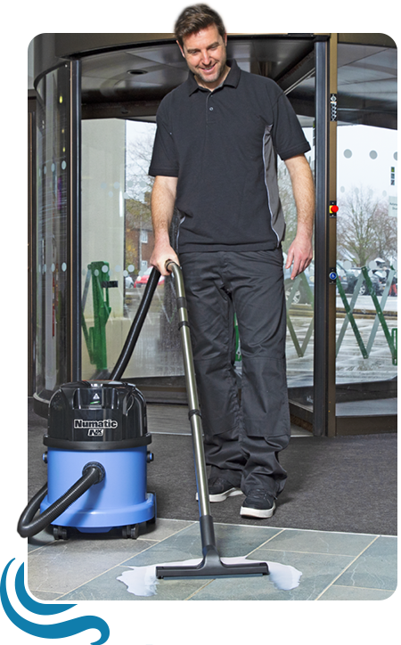 Numatic WBV370NX Cordless Wet & Dry Vacuum | 36V NX300, 40 Min Runtime