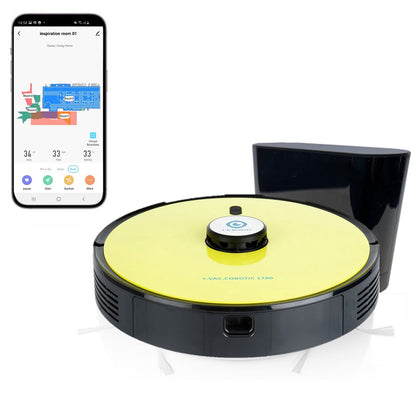i-team Co-botic 1700 Robot Vacuum | 270 Min Runtime, App Control